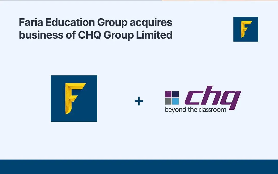 Faria acquires CHQ Group Limited