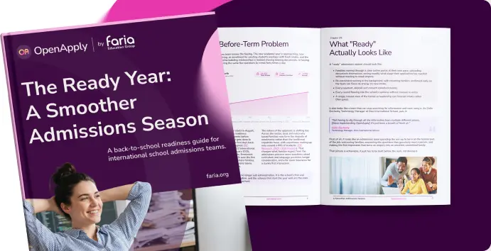 The Ready Year: A Smoother Admissions Season